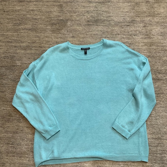 Eileen Fisher Sweaters - Light Blue Crewneck Sweater